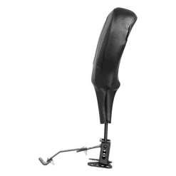 Adjustable Motorcycle Backrest Sissy Bar, Fit Harley Touring Models 2009-2024 with One-piece Slotted Seat, Street Glide, Road Glide, and Road King, Detachable Rider Backrest for Motorcycles, Black
