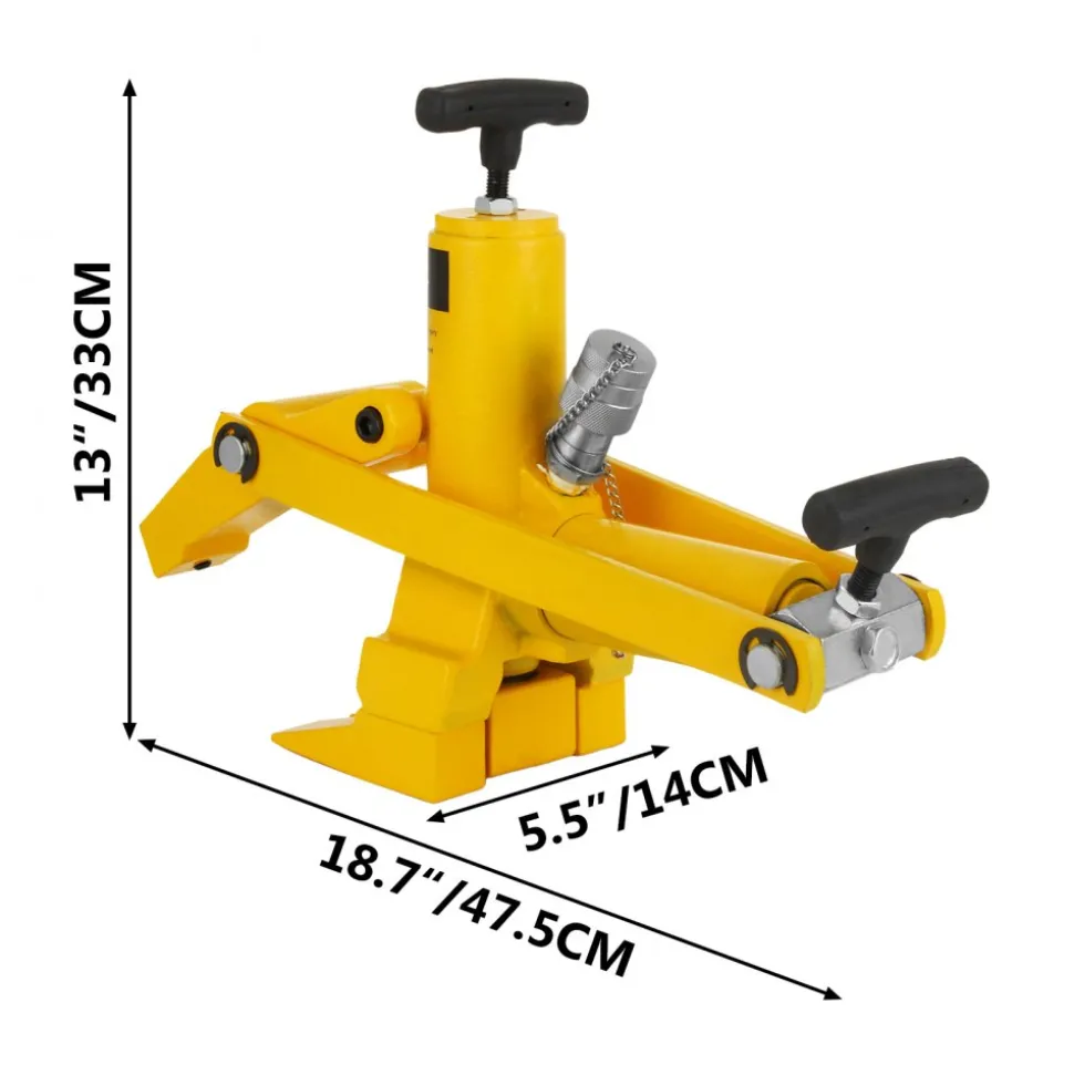 Bead Breaker Tool 10,000PSI Air Hydraulic Foot Pump for Tractor Truck Tire Bead Breaker with Feet and Claw Commercial Tractor Truck Tire Hydraulic Changer