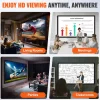 Big 110" Diagonal 16:9 HD Projector Screen Home Theater Outdoor Use