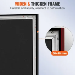 Big 110" Diagonal 16:9 HD Projector Screen Home Theater Outdoor Use