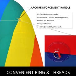 Inflatable Rainbow Arch 26ftx10ft (8x4m) w/ 350W Motor Advertising/Party Supplies/Event Decorations/Inflatable Products