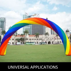 Inflatable Rainbow Arch 26ftx10ft (8x4m) w/ 350W Motor Advertising/Party Supplies/Event Decorations/Inflatable Products