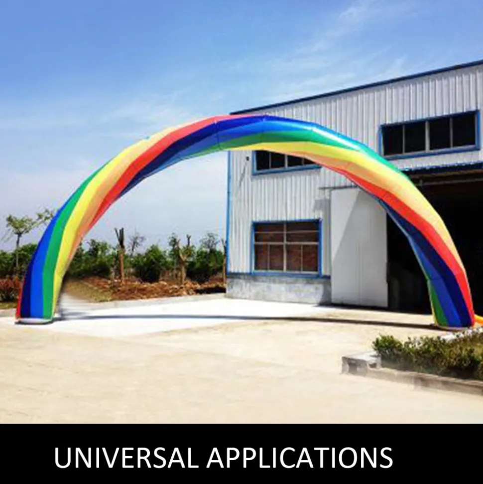 Inflatable Rainbow Arch 26ftx10ft (8x4m) w/ 350W Motor Advertising/Party Supplies/Event Decorations/Inflatable Products