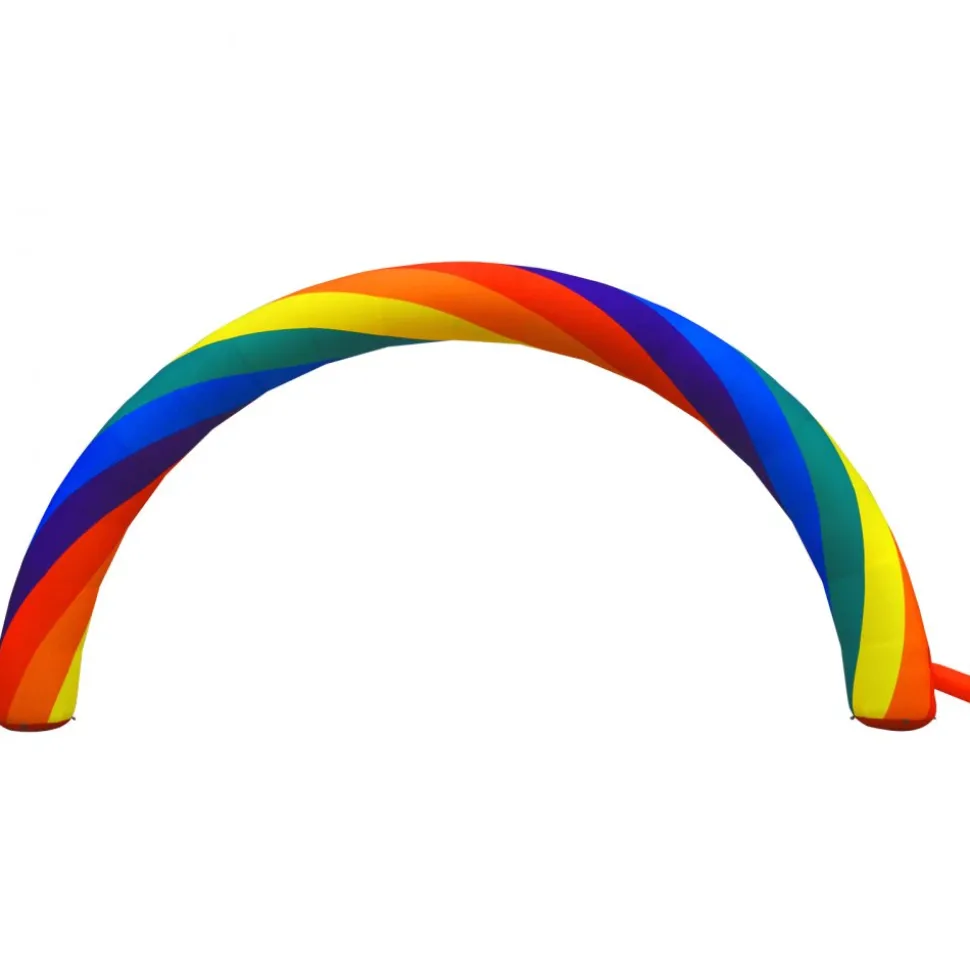 Inflatable Rainbow Arch 26ftx10ft (8x4m) w/ 350W Motor Advertising/Party Supplies/Event Decorations/Inflatable Products