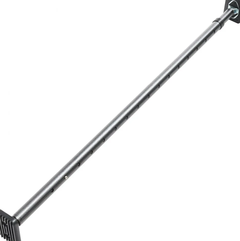 KFFKFF Cargo Stabilizer, Adjustable Truck Bed Bar from 40" to 73", Robust Steel Load Bar with 220 lbs Limit, Cargo Stop Bar for Pickup Truck Bed, SUV