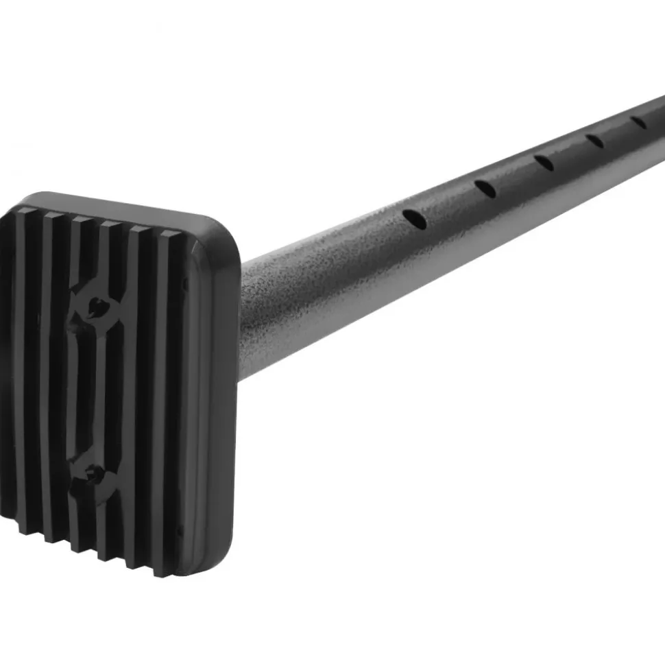 KFFKFF Cargo Stabilizer, Adjustable Truck Bed Bar from 40" to 73", Robust Steel Load Bar with 220 lbs Limit, Cargo Stop Bar for Pickup Truck Bed, SUV