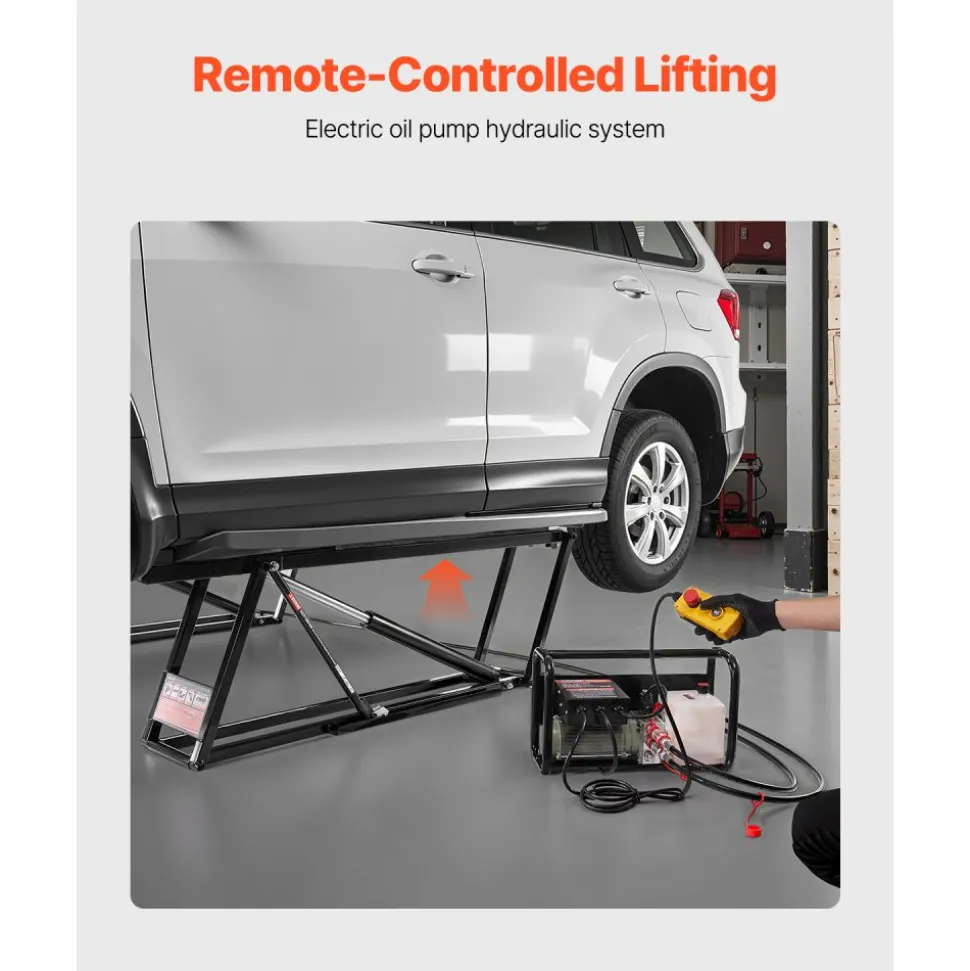 5000 lbs Car Lift Adjustable Car Lifts with Remote Control for Home