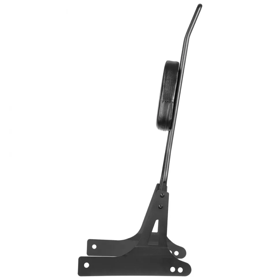 Motorcycle Backrest Sissy Bar, Compatible with Harley-Davidson Dyna Street Glide, Road Glide, and Road King, 29-Inch Height Detachable Passenger Backrest, Black