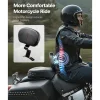 Motorcycle Backrest Sissy Bar, Compatible with Harley-Davidson Touring Street Glide, Road Glide, and Road King, 12.2-Inch Height Detachable Rider Backrest, Black
