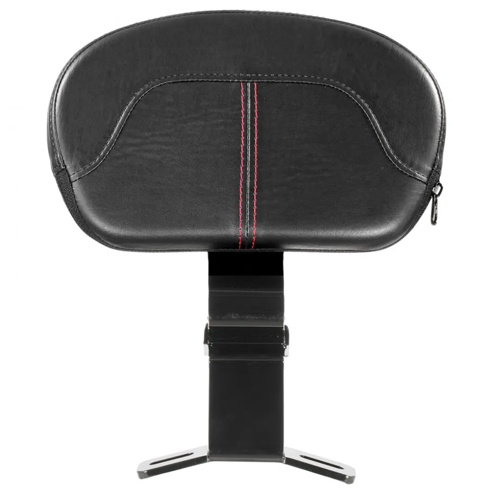 Motorcycle Backrest Sissy Bar, Compatible with Harley-Davidson Touring Street Glide, Road Glide, and Road King, 12.2-Inch Height Detachable Rider Backrest, Black
