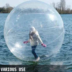2M Walk on Water Walking Ball Roll Inflatable Zorb Ball w/ German Zipper PVC