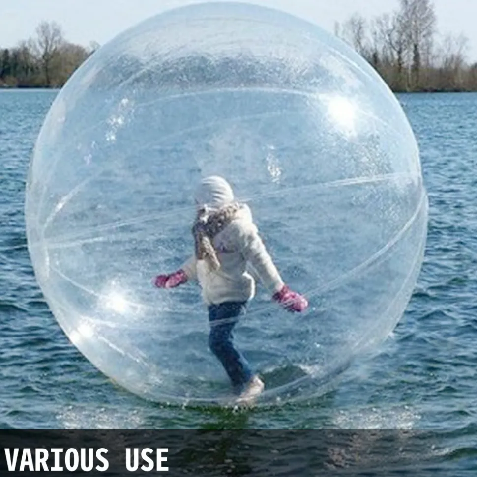 2M Walk on Water Walking Ball Roll Inflatable Zorb Ball w/ German Zipper PVC