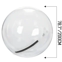 2M Walk on Water Walking Ball Roll Inflatable Zorb Ball w/ German Zipper PVC