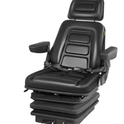 NEW LOW PROFILE SUSPENSION SEAT WITH ARMREST DOZER BACKHOE TRACTOR SKIDSTEER