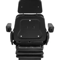 NEW LOW PROFILE SUSPENSION SEAT WITH ARMREST DOZER BACKHOE TRACTOR SKIDSTEER