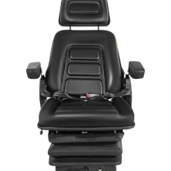 NEW LOW PROFILE SUSPENSION SEAT WITH ARMREST DOZER BACKHOE TRACTOR SKIDSTEER