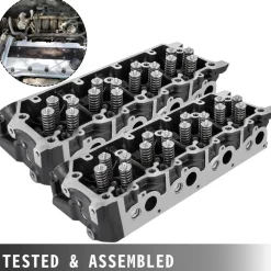 Pair Cylinder Heads for Ford 6.0 Turbo Diesel Truck 18mm Bare Casting No Core