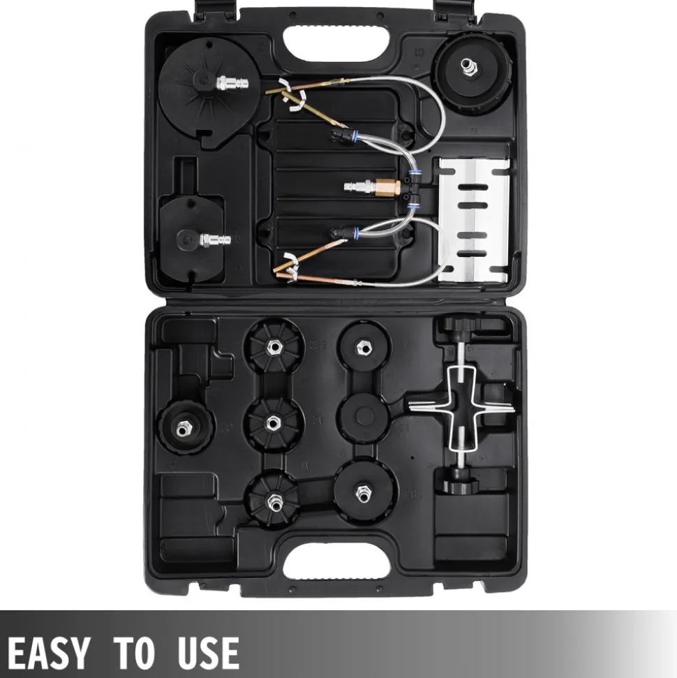 Pneumatic Air Pressure Bleeder Tool Kit Brake Bleeding Garage Workshop Mechanics