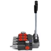 3 Spool Hydraulic Directional Control Valve Double Acting 11 GPM