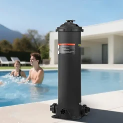 100 sq.ft² Cartridge Pool Filter Valve 6142 GPH Swimming Pool Filtration System