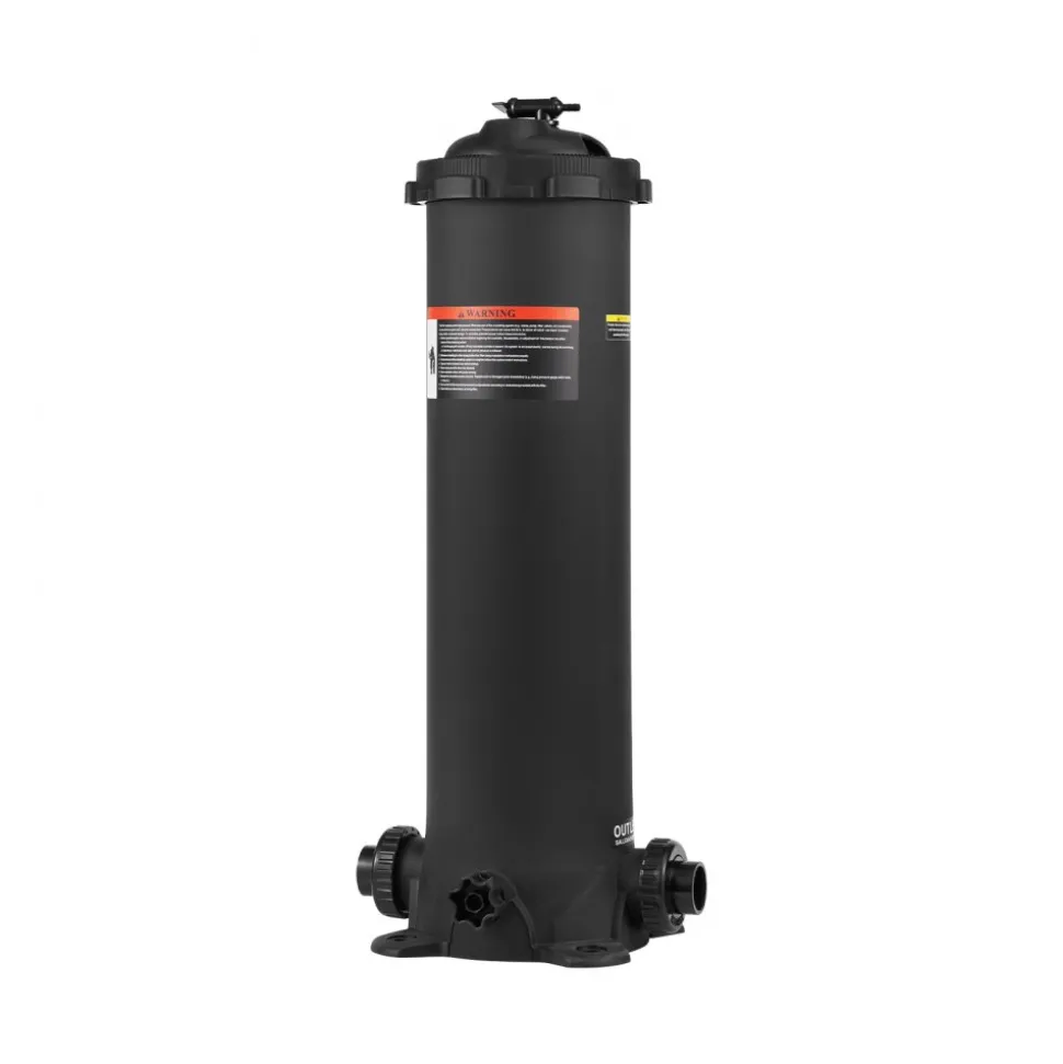 100 sq.ft² Cartridge Pool Filter Valve 6142 GPH Swimming Pool Filtration System