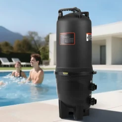 725 sq.ft² Cartridge Pool Filter Valve 21207GPH Swimming Pool Filtration System