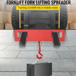 Titan Forklift Lifting Hoist Swivel Hook Mobile Crane 4400 lb. capacity lift