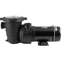 VEVOR Above Ground Pool Pump, 1HP, 80 GPM Max. Flow Single Speed Swimming Pool Pump, 120V 3450 RPM 36 ft Max. Head Lift Pool Pump with Filter Basket, for Above Ground Pools Hot Tubs Spas