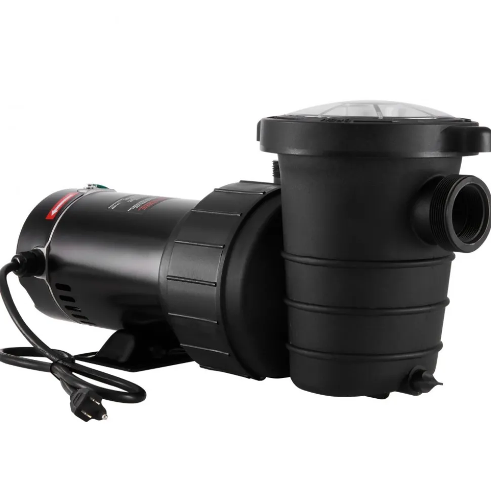 VEVOR Above Ground Pool Pump, 1HP, 80 GPM Max. Flow Single Speed Swimming Pool Pump, 120V 3450 RPM 36 ft Max. Head Lift Pool Pump with Filter Basket, for Above Ground Pools Hot Tubs Spas