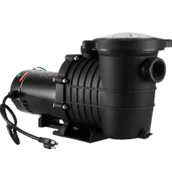 VEVOR Above Ground Pool Pump, 1.5 HP, 100 GPM Single Speed Swimming Pool Pump, 110V/240V 3450 RPM 50.9 ft Max Head Pool Pump with Filter Basket, for Above Ground Pools Hot Tubs Spas