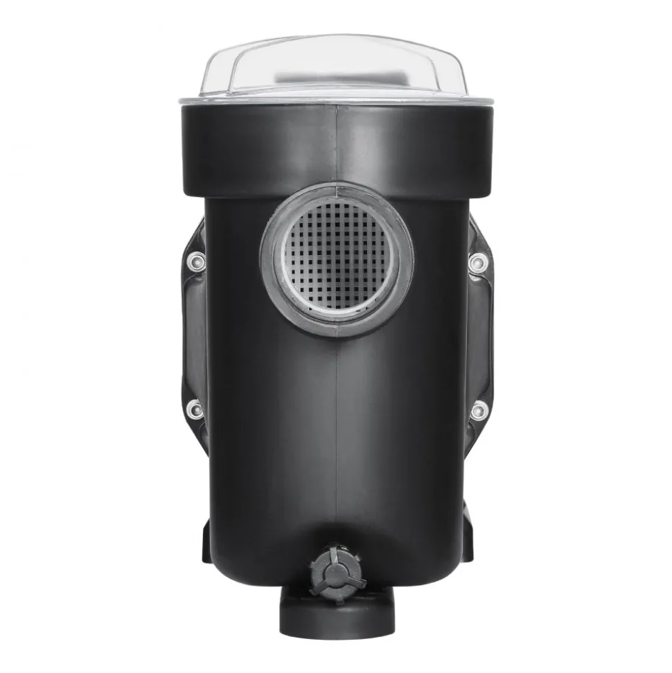VEVOR Above Ground Pool Pump, 2.5 HP, 148 GPM Max Flow Single Speed Swimming Pool Pump, 220V 3450 RPM 62 ft Max Head Lift with PP Shell Strainer Basket, 122°F Max Water Temperature, for Hot Tubs Spas