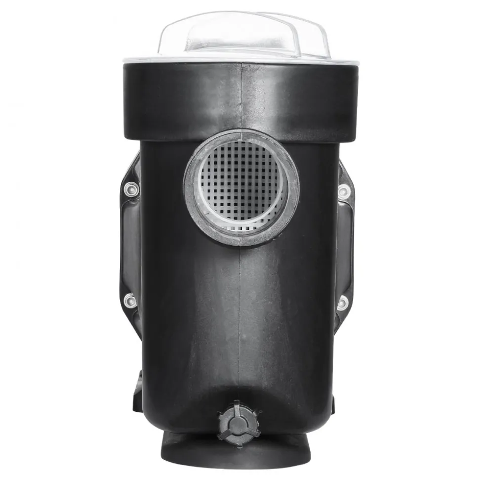 VEVOR Above Ground Pool Pump, 3 HP, 149 GPM Max Flow Single Speed Swimming Pool Pump, 220V 3450 RPM 42 ft Max Head Lift with PP Shell Strainer Basket, 122°F Max Water Temp, for Hot Tubs Spas, No Plug