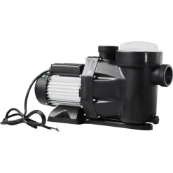 VEVOR Above Ground Pool Pump, 1.5HP, 122 GPM Max Flow Single Speed Swimming Pool Pump, 220V 3450 RPM 55 ft Max Head Lift with PP Shell Strainer Basket, 122°F Max Water Temp, for Hot Tubs Spas, No Plug