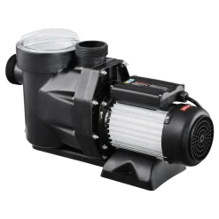 VEVOR Above Ground Pool Pump, 1.5HP, 122 GPM Max Flow Single Speed Swimming Pool Pump, 220V 3450 RPM 55 ft Max Head Lift with PP Shell Strainer Basket, 122°F Max Water Temp, for Hot Tubs Spas, No Plug