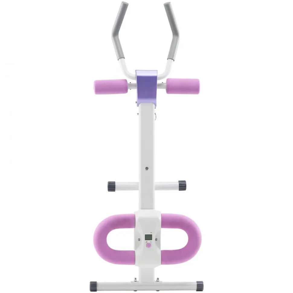 VEVOR AB Workout Machine, Ab Workout Equipment at Home Gym, Core & Abdominal Trainers for Women, 330 lbs Weight Capacity Strength Training Ab Cruncher, Foldable Adjustable Fitness Exerciser