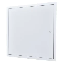 VEVOR Access Panel for Drywall, 19.2 x 19.2 in Galvanized Steel Access Door, Easy Install Hinged Service Panel with Screwdriver Latch, for Ceiling Plumbing Electrical, 18.4 x 18.4 in Cutout Size White