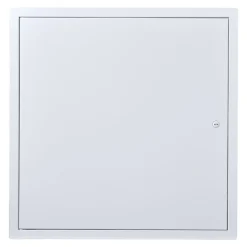 VEVOR Access Panel for Drywall, 19.2 x 19.2 in Galvanized Steel Access Door, Easy Install Hinged Service Panel with Screwdriver Latch, for Ceiling Plumbing Electrical, 18.4 x 18.4 in Cutout Size White
