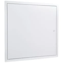 VEVOR Access Panel for Drywall, 19.2 x 19.2 in Galvanized Steel Access Door, Easy Install Hinged Service Panel with Screwdriver Latch, for Ceiling Plumbing Electrical, 18.4 x 18.4 in Cutout Size White