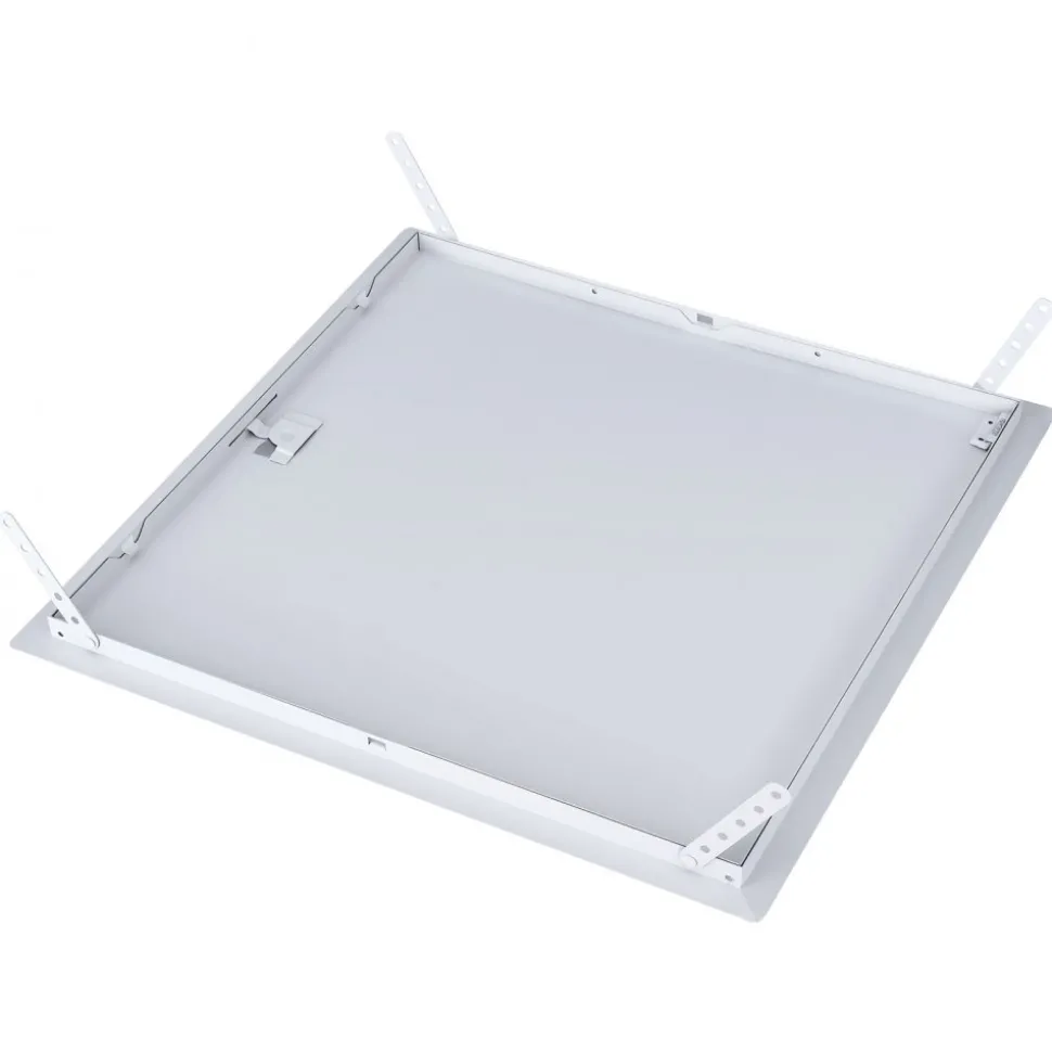 VEVOR Access Panel for Drywall, 19.2 x 19.2 in Galvanized Steel Access Door, Easy Install Hinged Service Panel with Screwdriver Latch, for Ceiling Plumbing Electrical, 18.4 x 18.4 in Cutout Size White