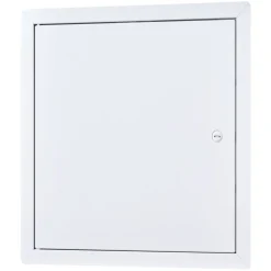 VEVOR Access Panel for Drywall, 13.3 x 13.3 in Galvanized Steel Access Door, Easy Install Hinged Service Panel with Screwdriver Latch, for Ceiling Plumbing Electrical, 12.4 x 12.4 in Cutout Size White
