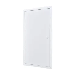 VEVOR Access Panel for Drywall, 25.3 x 13.3 in Galvanized Steel Access Door, Easy Install Hinged Service Panel with Screwdriver Latch, for Ceiling Plumbing Electrical, 12.4 x 24.4 in Cutout Size White
