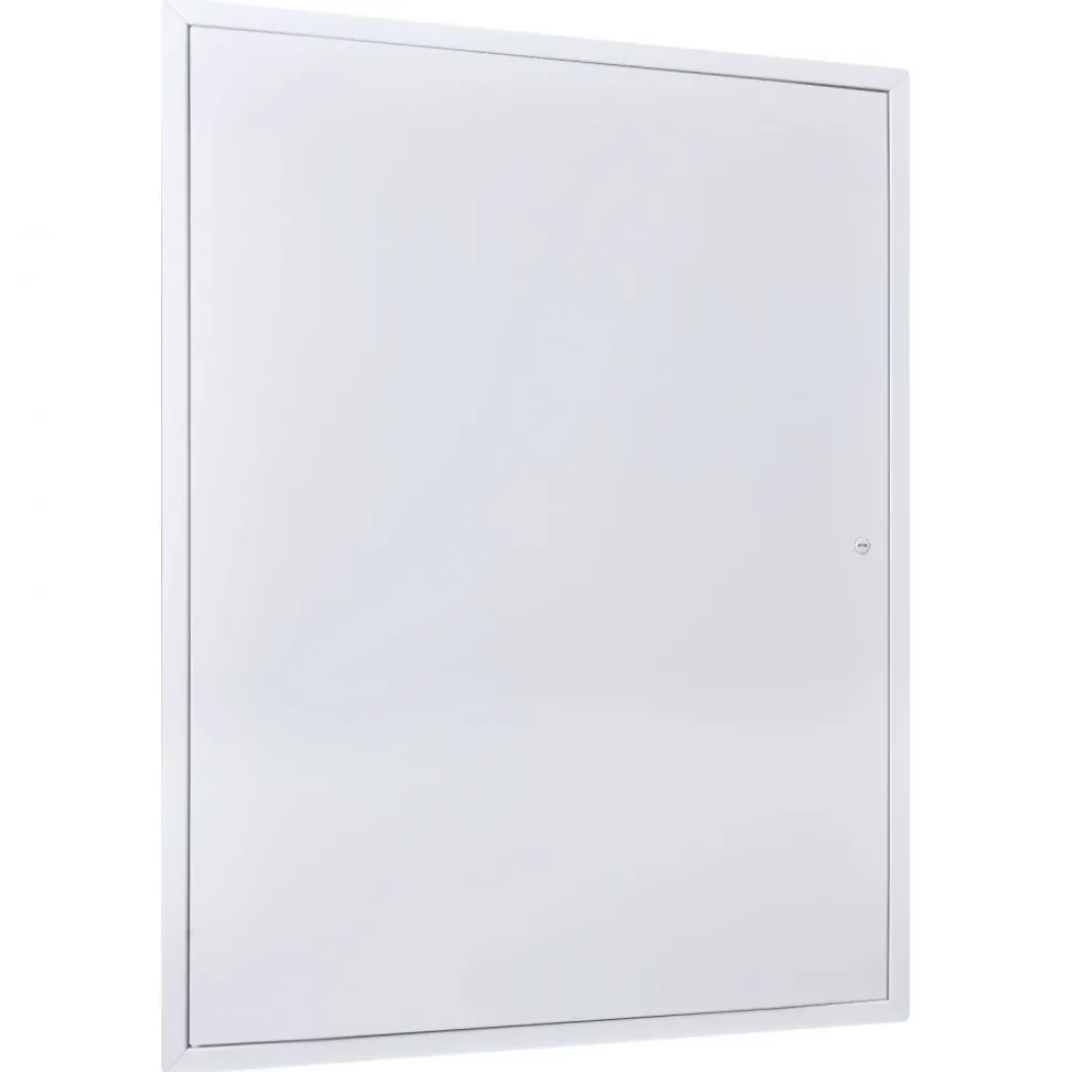 VEVOR Access Panel for Drywall, 33.2 x 25.2 in Galvanized Steel Access Door, Easy Install Hinged Service Panel with Screwdriver Latch, for Ceiling Plumbing Electrical, 24.4 x 32.4 in Cutout Size White