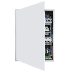 VEVOR Access Panel for Drywall, 33.2 x 25.2 in Galvanized Steel Access Door, Easy Install Hinged Service Panel with Screwdriver Latch, for Ceiling Plumbing Electrical, 24.4 x 32.4 in Cutout Size White