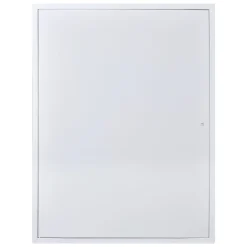 VEVOR Access Panel for Drywall, 33.2 x 25.2 in Galvanized Steel Access Door, Easy Install Hinged Service Panel with Screwdriver Latch, for Ceiling Plumbing Electrical, 24.4 x 32.4 in Cutout Size White