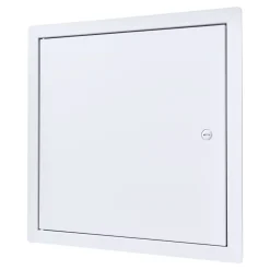 VEVOR Access Panel for Drywall, 15.2 x 15.2 in Galvanized Steel Access Door, Easy Install Hinged Service Panel with Screwdriver Latch, for Ceiling Plumbing Electrical, 14.4 x 14.4 in Cutout Size White