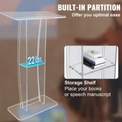 VEVOR Acrylic Podium, 47