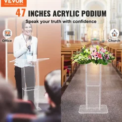 VEVOR Acrylic Podium, 47