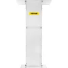 VEVOR Acrylic Podium 45" Tall Plexiglass Podium 26.8"x15" Table Acrylic Pulpits for Churches with 8 mm Thick Acrylic Board Acrylic Podiums and Lecterns Design for Lecture Recital Speech & Presentat
