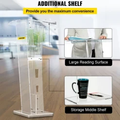 VEVOR Acrylic Podium 45