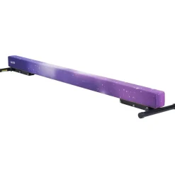 VEVOR Adjustable Balane Beam for Kids, 8FT Gymnastics Beam, High and Low Floor Beams of 5 Adjustable Heights for All Gymnastic Levels, Professional Gymnastic Equipment for Home and Gym Center, Galaxy
